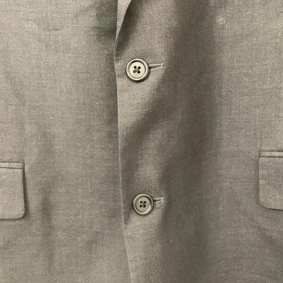 Men’s Jos. A. Bank Sports Coat Size 46L Black EUC - Picture 5 of 10